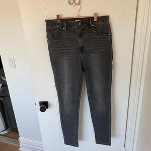 Levi's Premium Mile High Super Skinny in Grey